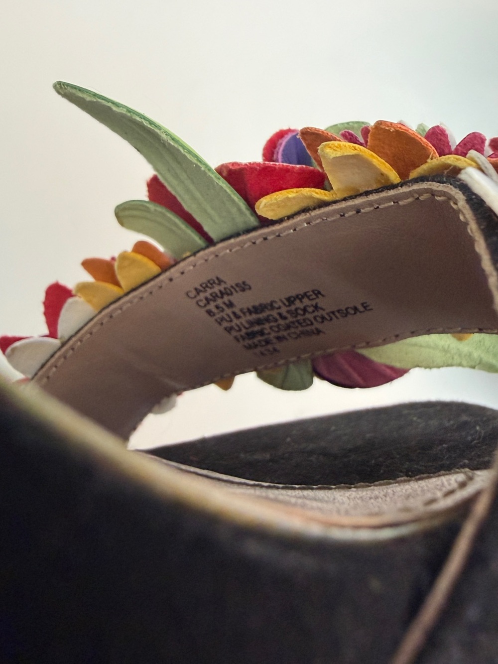 Betsey Johnson Carra Floral Platform Sandals, Size 8.5 (Fit Like 8) - Picture 8 of 8